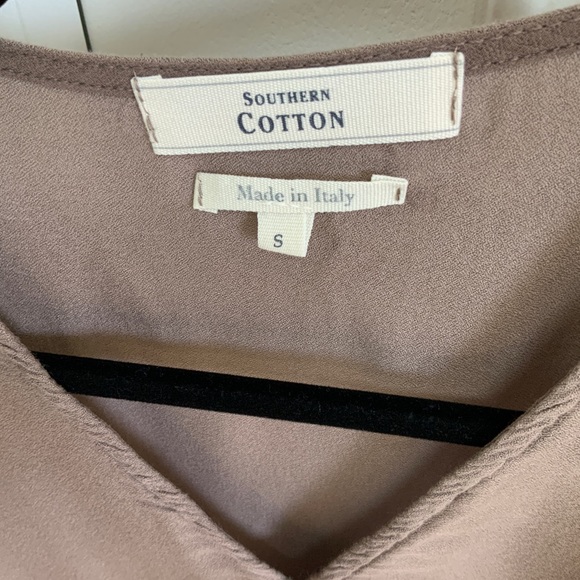 Southern Cotton Made In Italy Boho Style Top - Picture 3 of 3